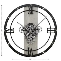 big vintage wall clock